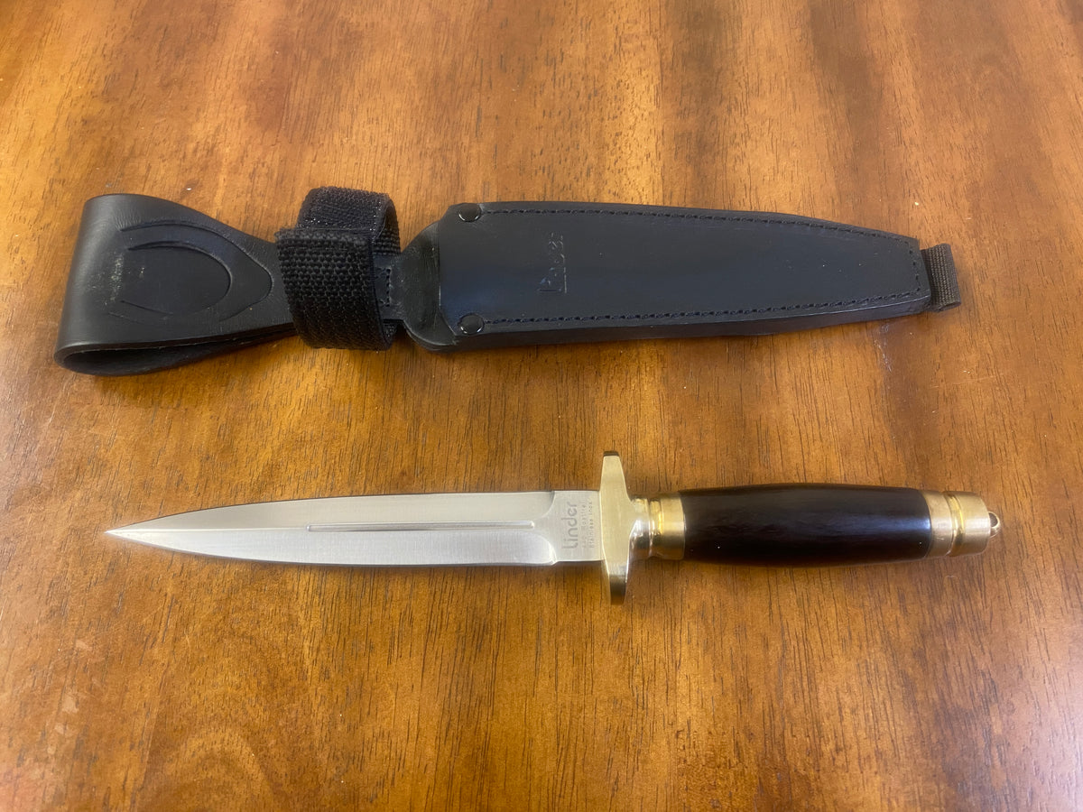 Linder Grenadill Dagger Sheath Knife