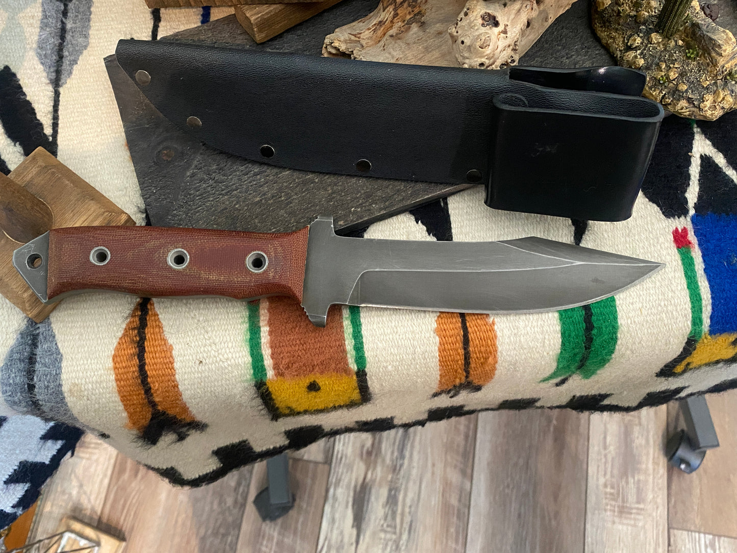 Vintage Cook Dawson Desert Strike Sheath Knife