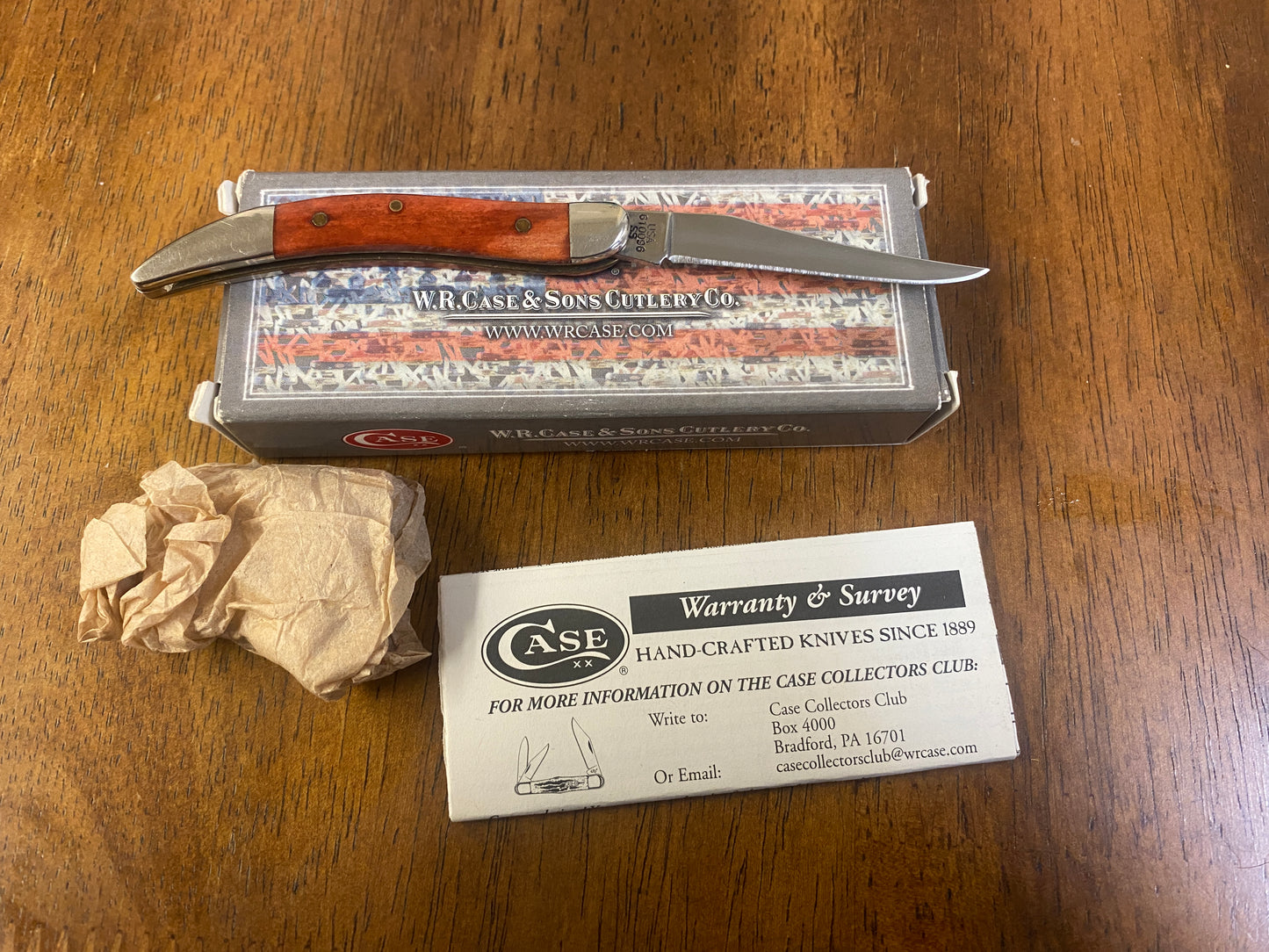 2012 Case XX Tiny Toothpick Pocket Knife