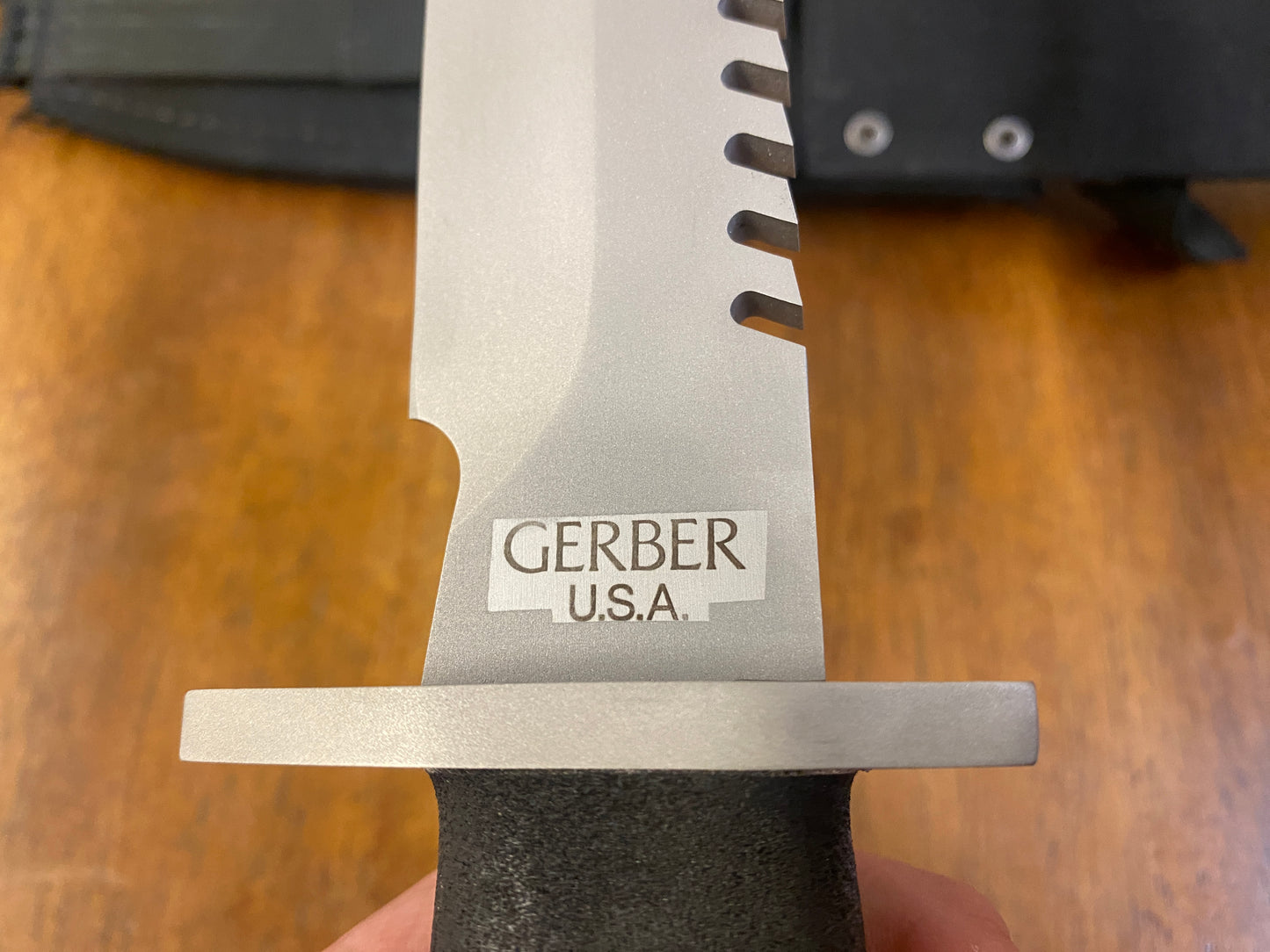 GERBER BMF SHEATH KNIFE