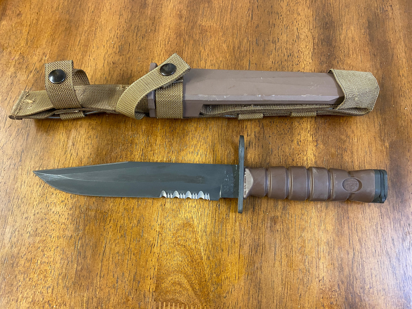 Ontario OKC 3S Combat Sheath Knife/Bayonet