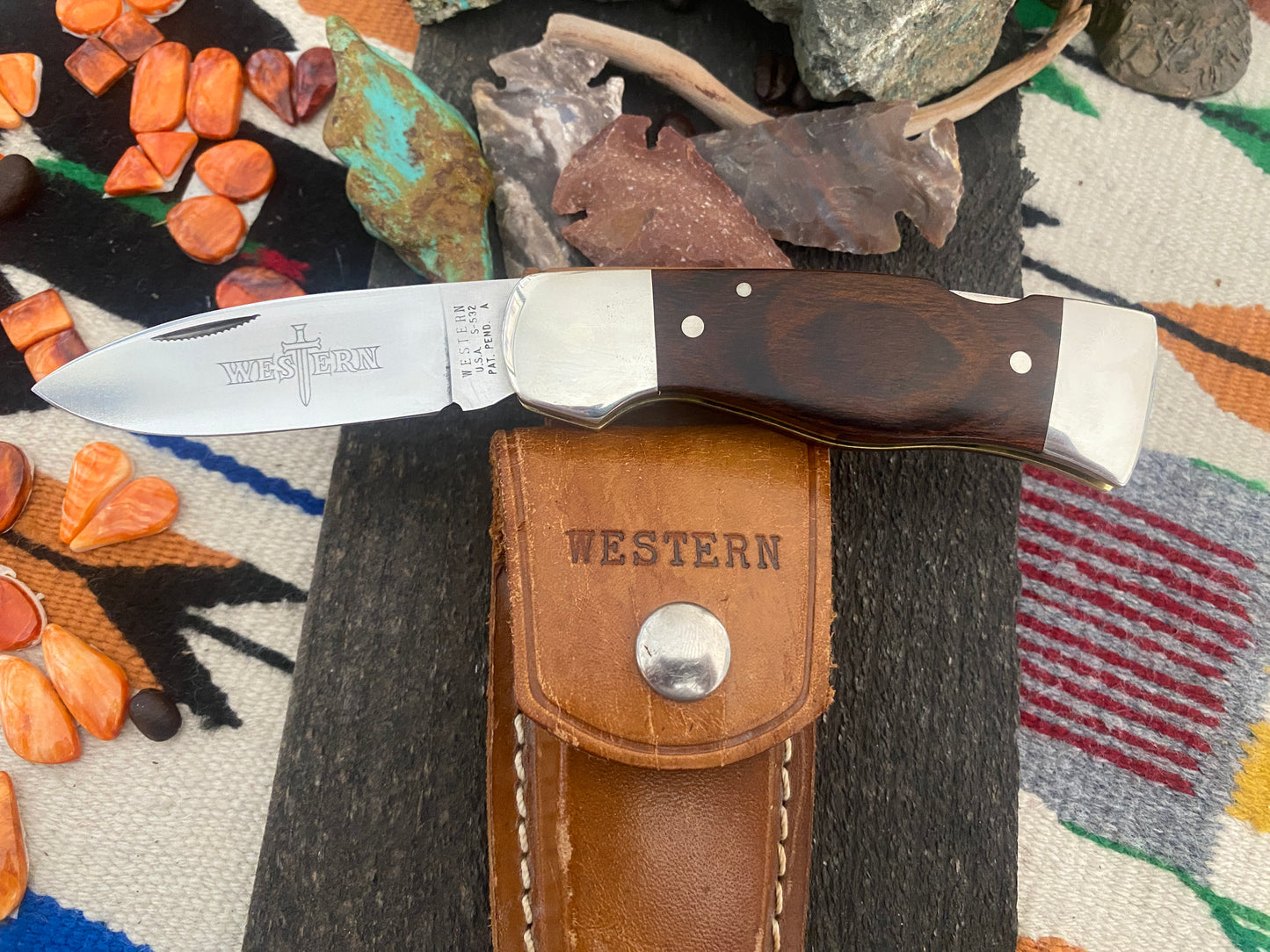 Vintage Western S-532 Pocket Knife