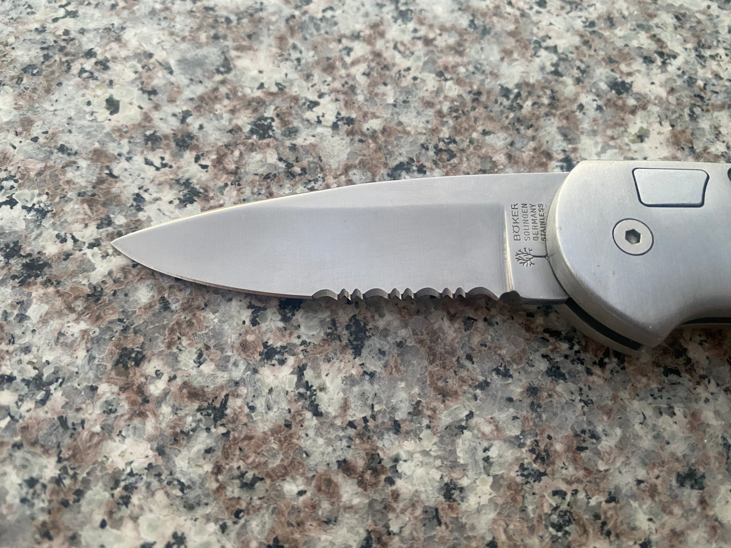 Boker top lock II automatic pocket knife