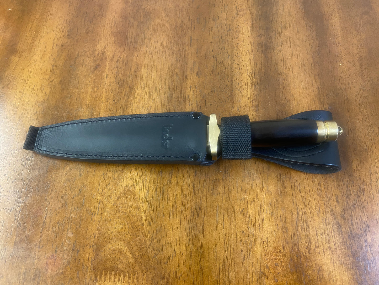 Linder Grenadill Dagger Sheath Knife