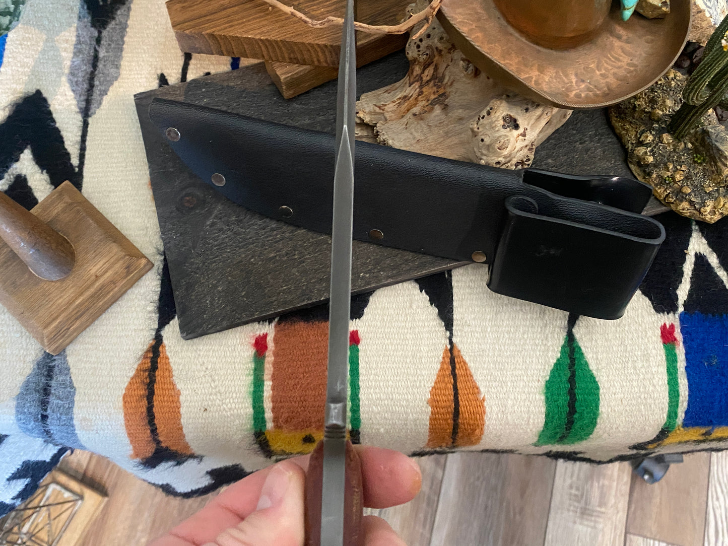 Vintage Cook Dawson Desert Strike Sheath Knife