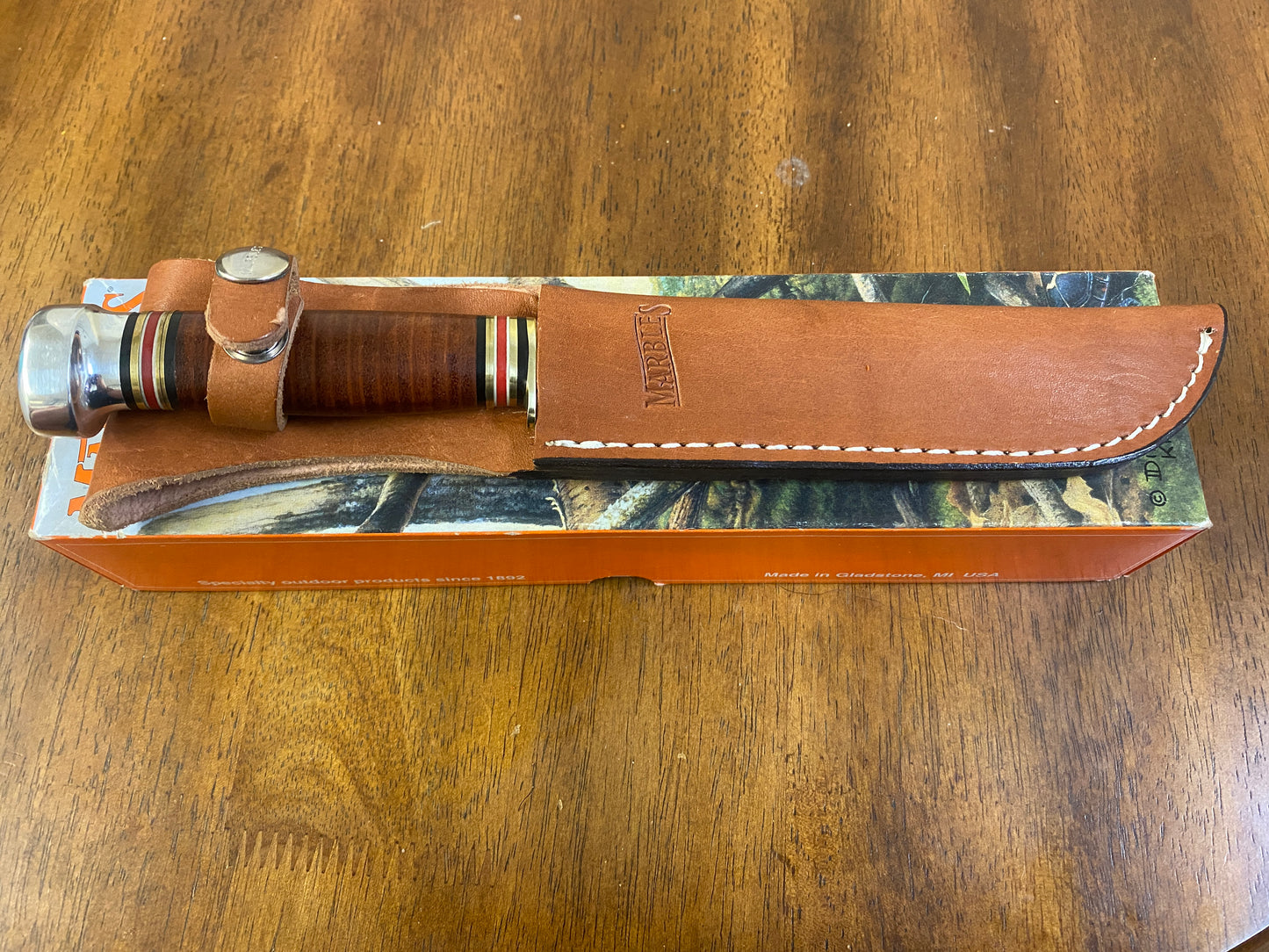 Marble’s Expert II Sheath Knife