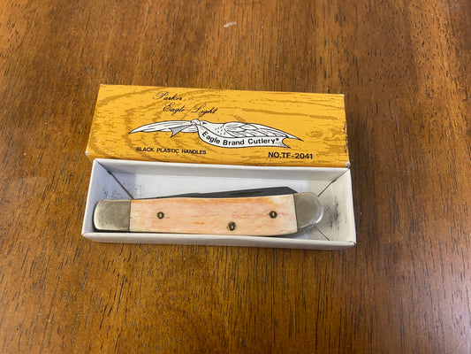 Parker Damascus Trapper Pocket Knife