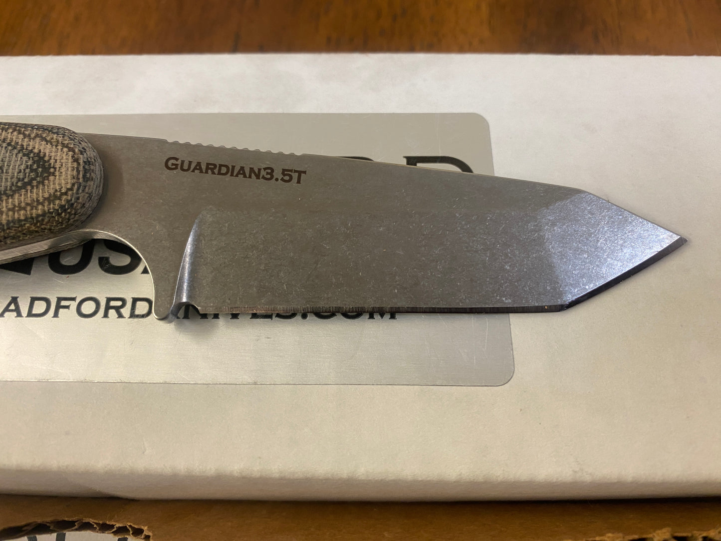 Bradford Guardian 3.5T sheath Knife