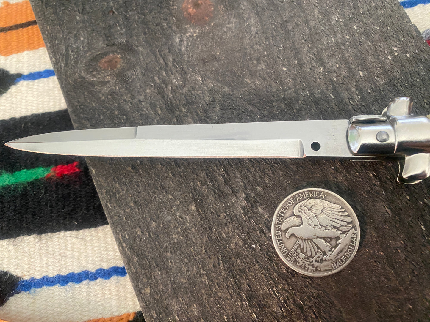 Italian Stiletto Automatic Pocket Knife