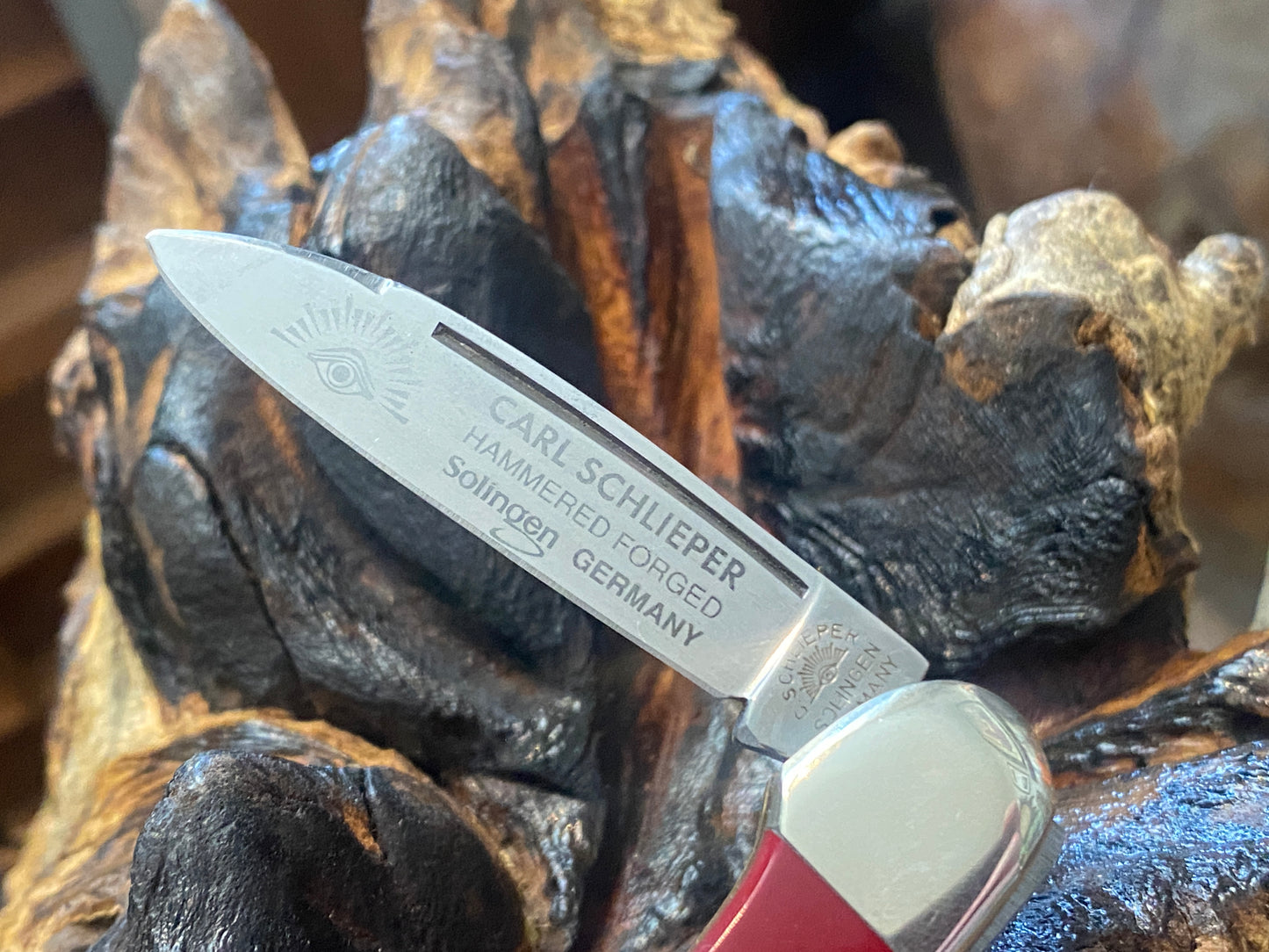 German Eye Brand C. Schlieper Canoe pocket knife