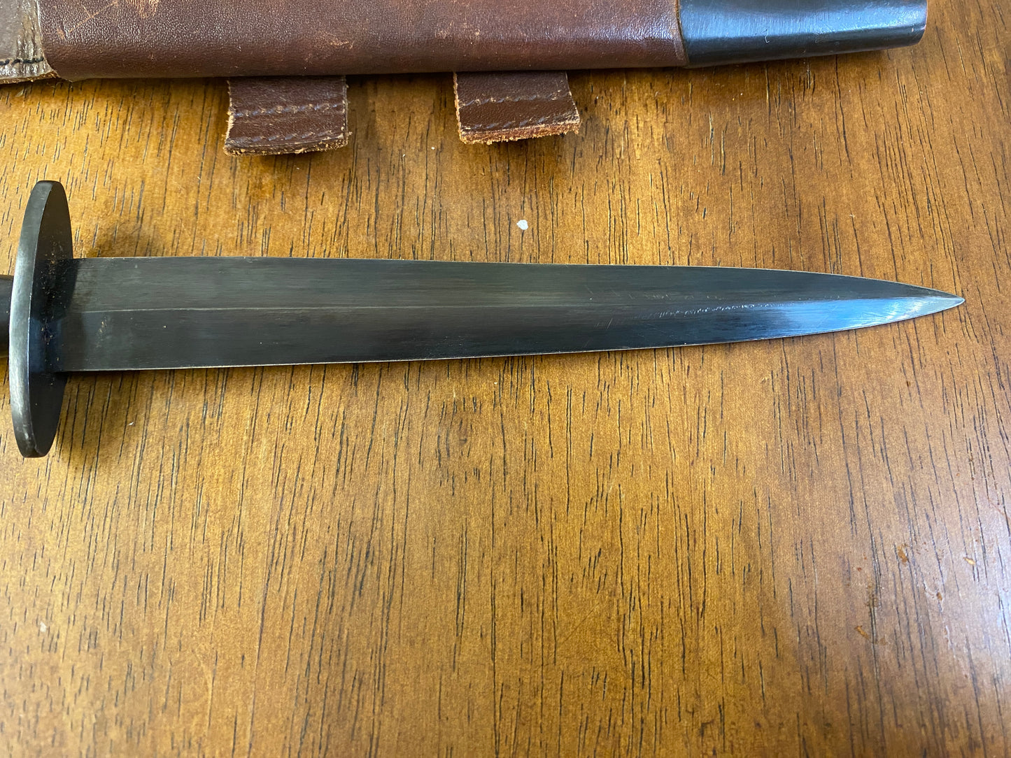 Military mark England Fairbairn Sykes dagger sheath knife