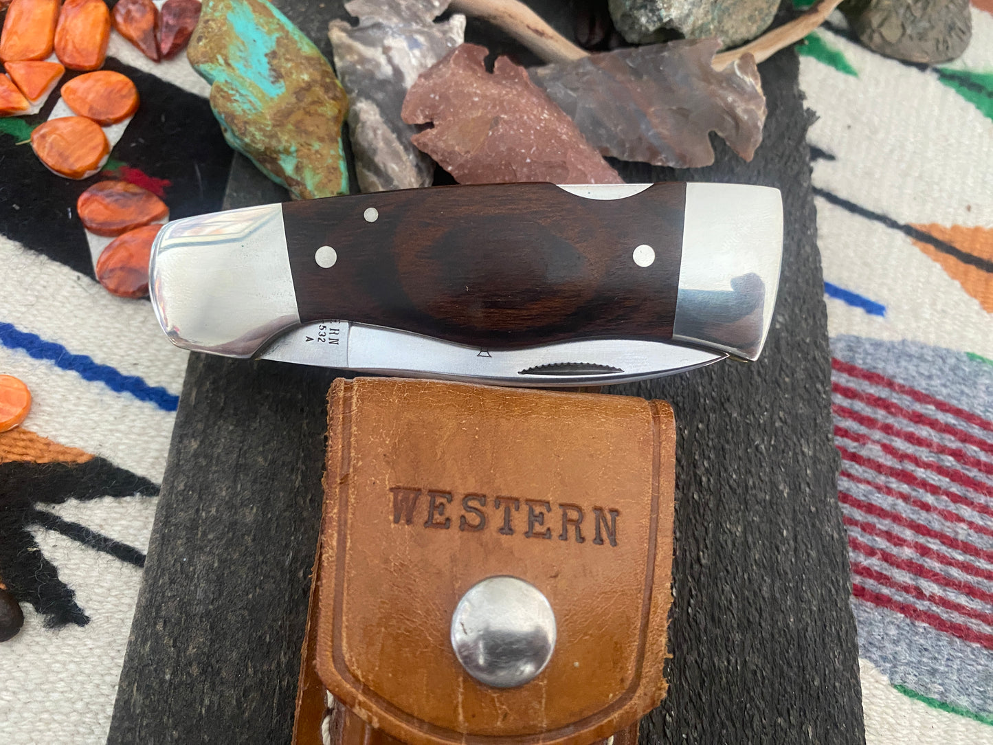 Vintage Western S-532 Pocket Knife