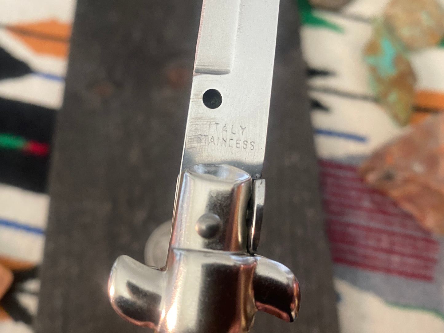 Italian Stiletto Automatic Pocket Knife