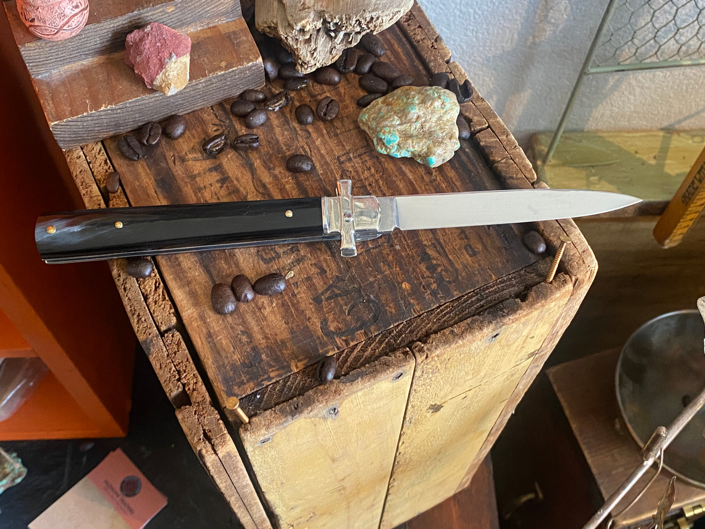 A.G.A Campolin Dominus Automatic Pocket Knife