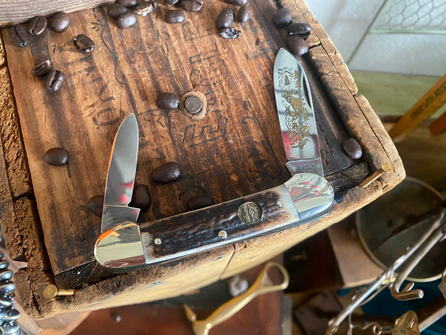 German Eye Brand C. Schlieper Canoe pocket knife