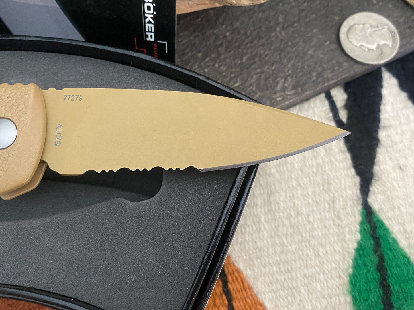 Boker Plus Automat Kalashnikov 74 Automatic Pocket Knife