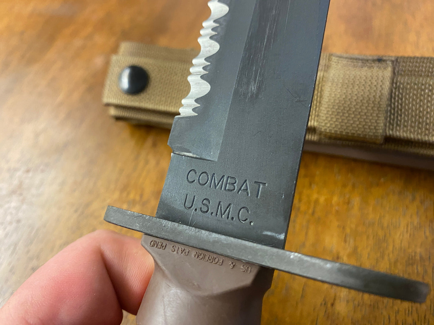 Ontario OKC 3S Combat Sheath Knife/Bayonet