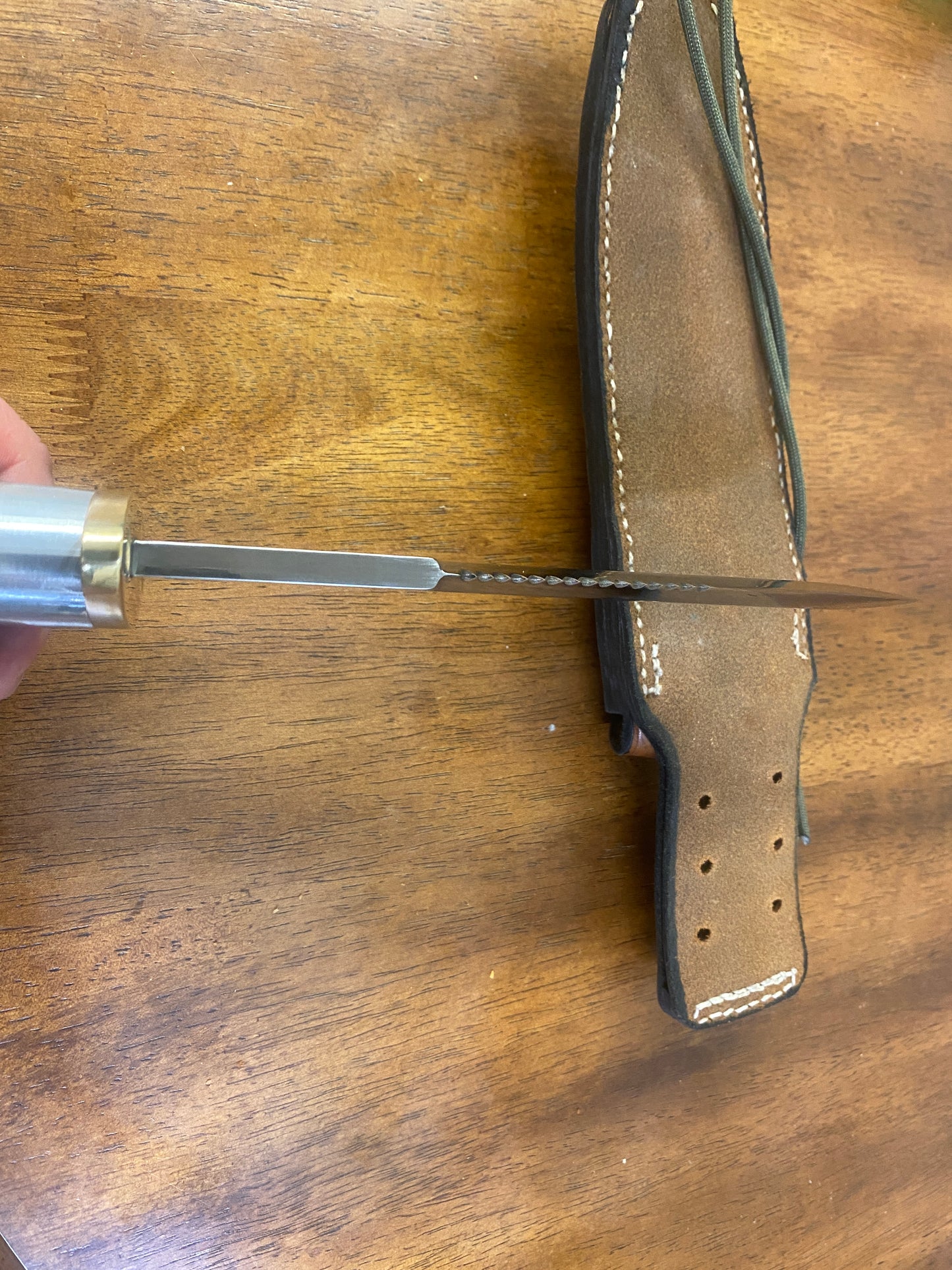 Greg Wall Randall Style Model 18 Sheath Knife #76