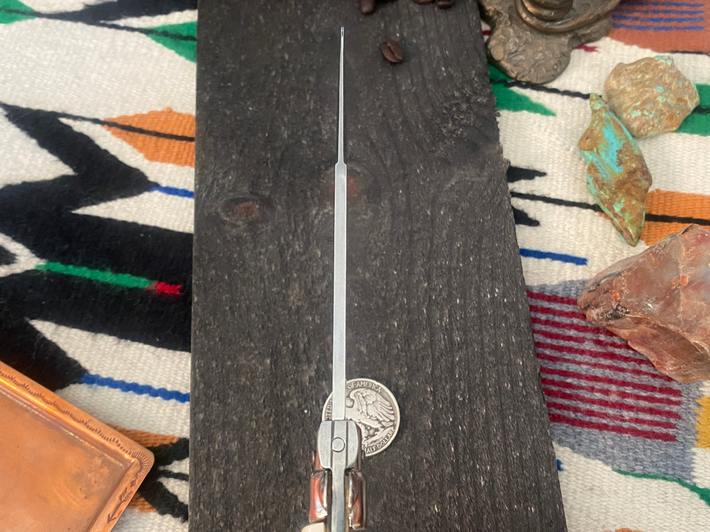 Italian Stiletto Automatic Pocket Knife