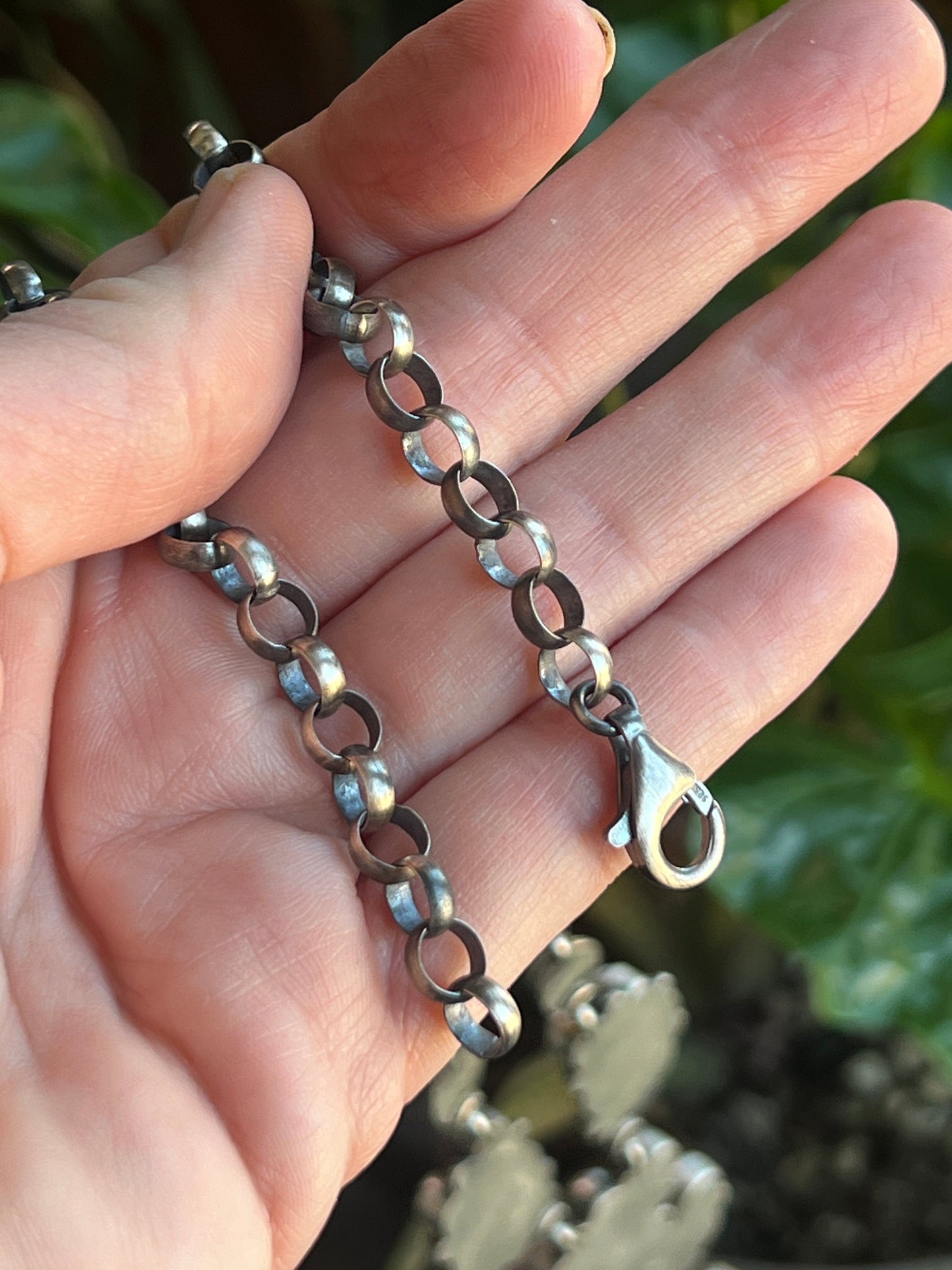 Navajo Sterling Silver and Wild Horse Cluster Necklace with Earrings, Signed D