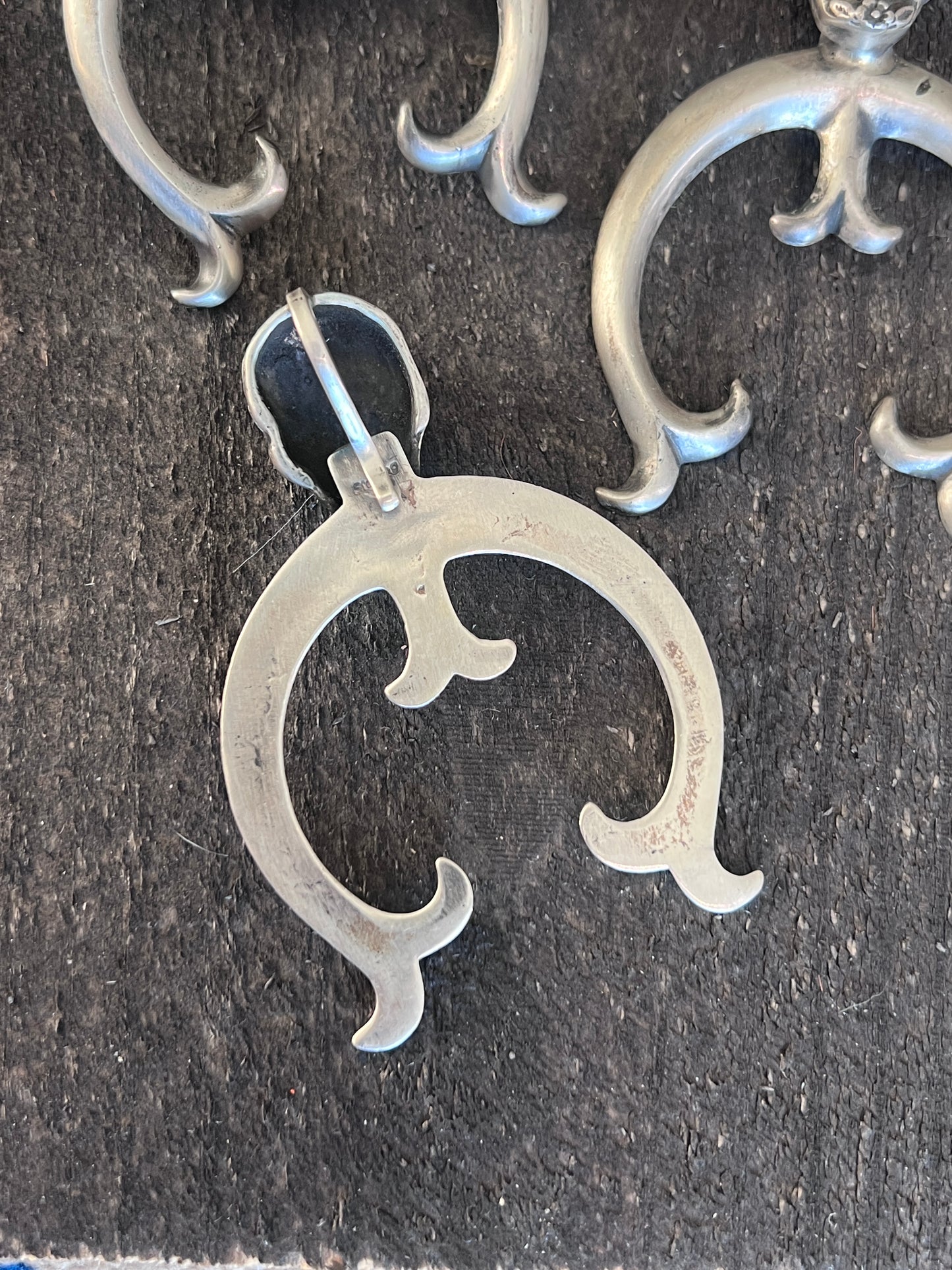 Sterling Silver Sugar Skull Naja Pendants