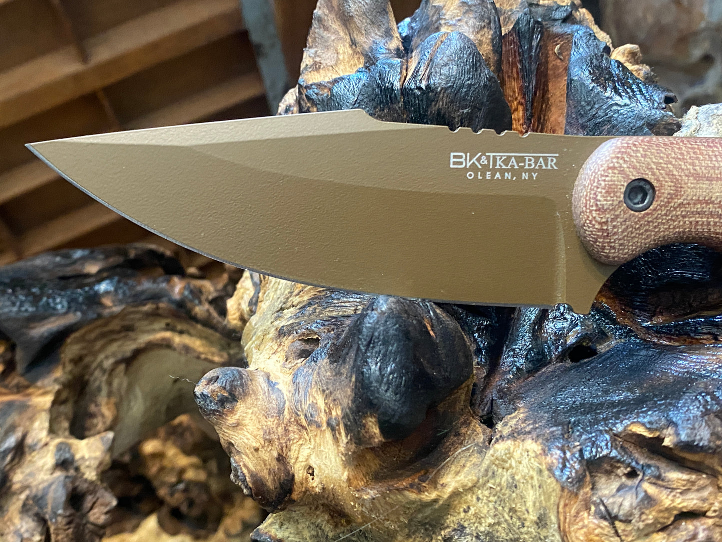 BK&T Ka-Bar BK-18 Harpoon Sheath Knife