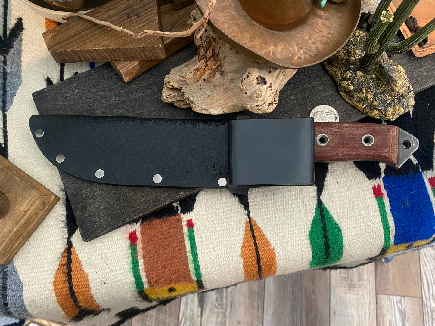 Vintage Cook Dawson Desert Strike Sheath Knife