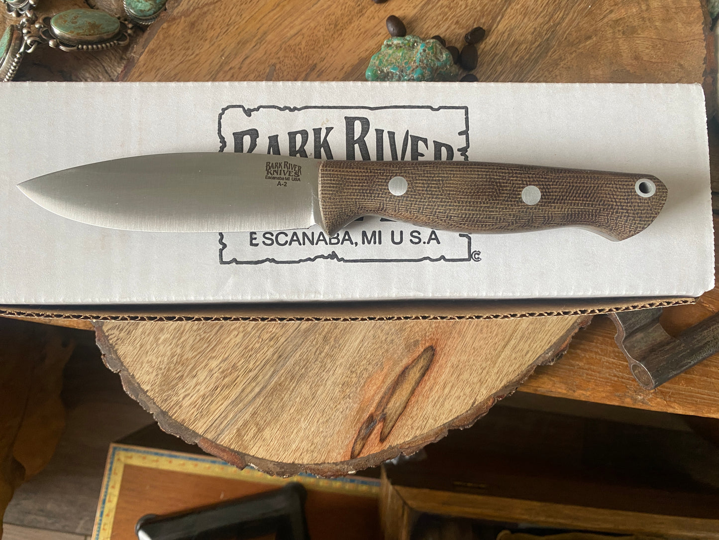 Bark River Up Gunny Sheath Knife