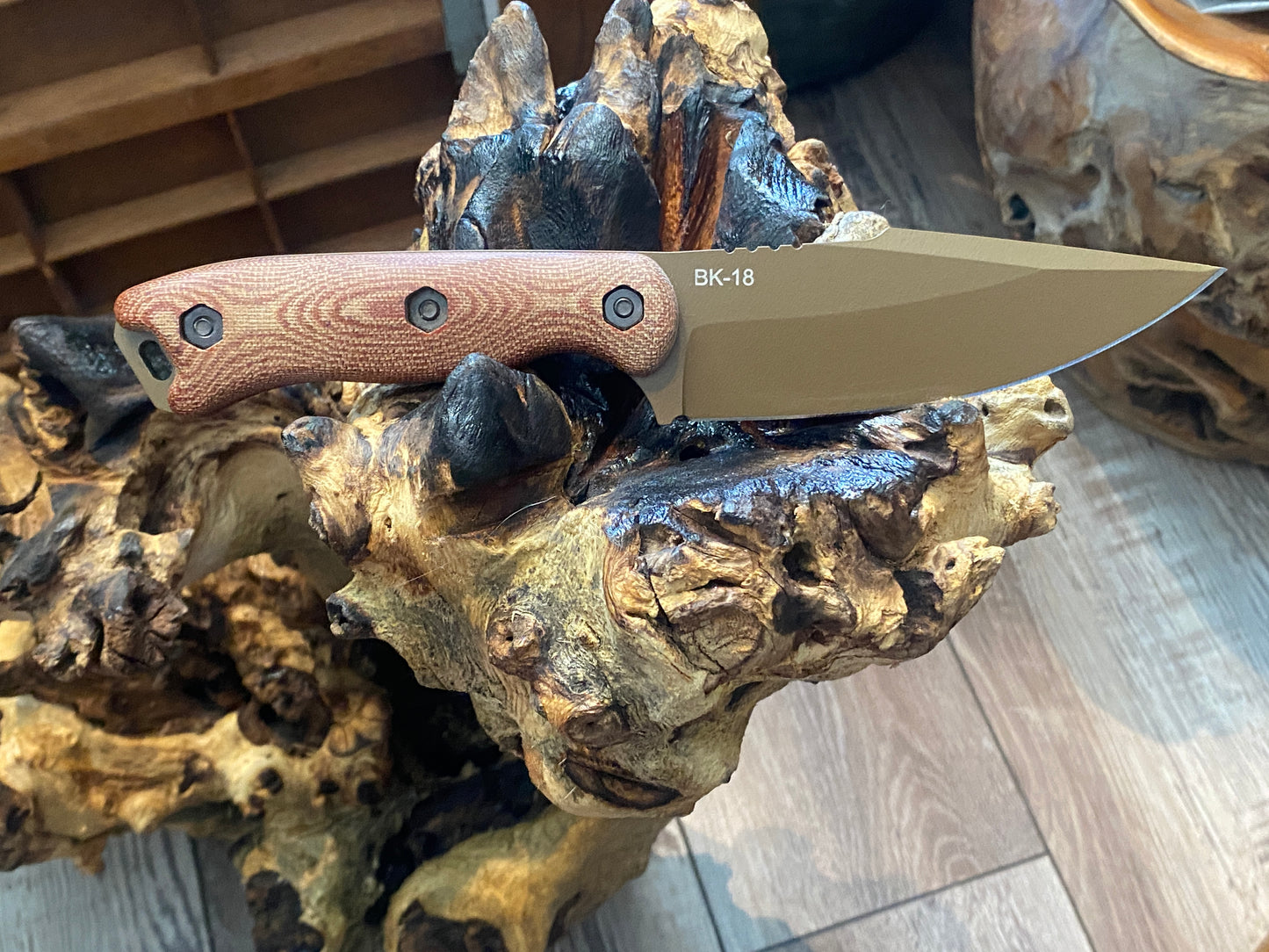 BK&T Ka-Bar BK-18 Harpoon Sheath Knife