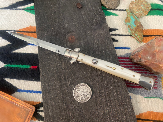 Italian Stiletto Automatic Pocket Knife