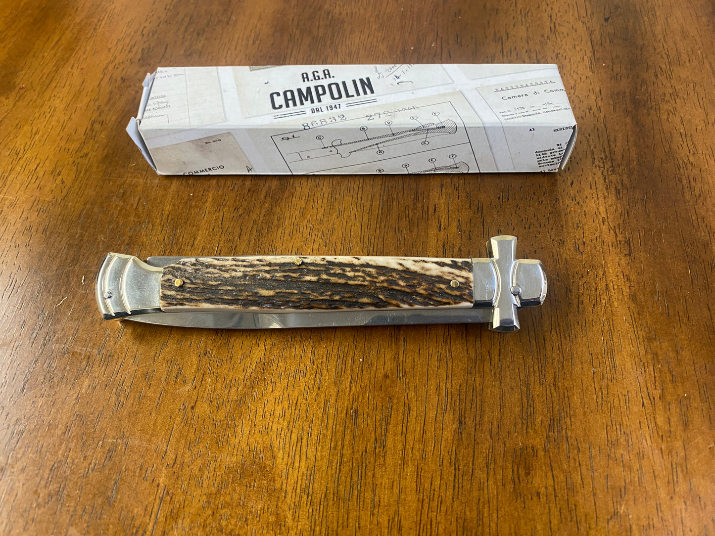 AGA Campolin Maltese Automatic Pocket Knife