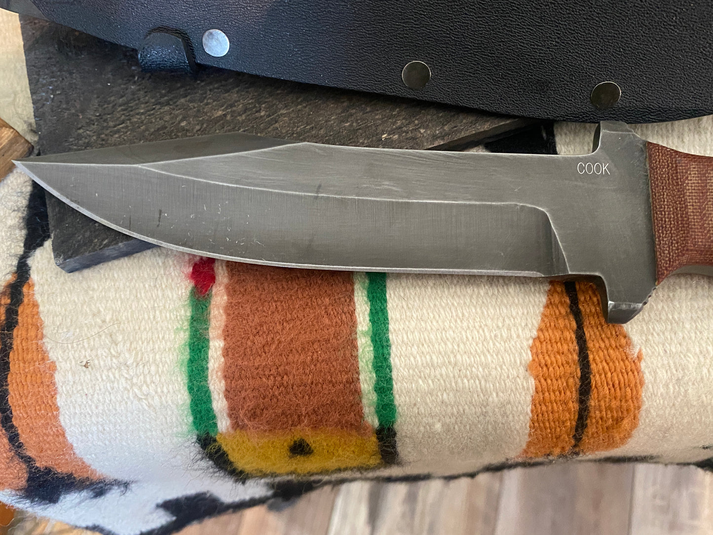 Vintage Cook Dawson Desert Strike Sheath Knife