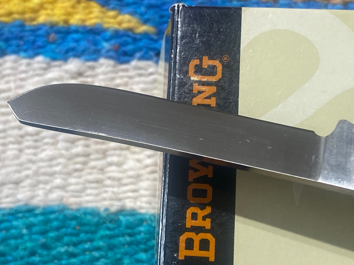 Browning 520 Sambar Stag Trapper Pocket Knife