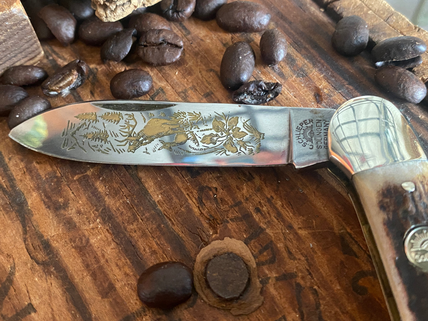 German Eye Brand C. Schlieper Canoe pocket knife