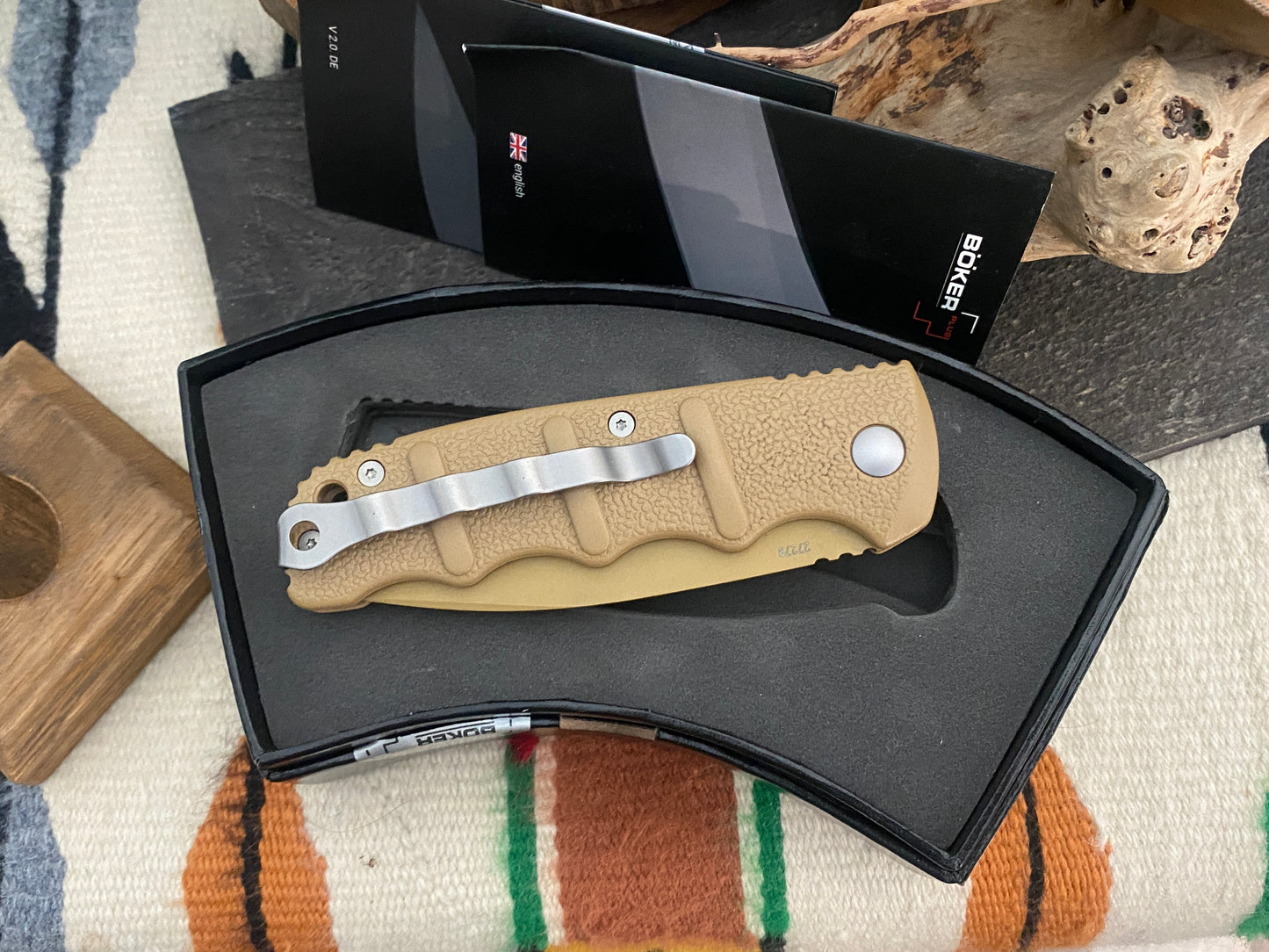Boker Plus Automat Kalashnikov 74 Automatic Pocket Knife