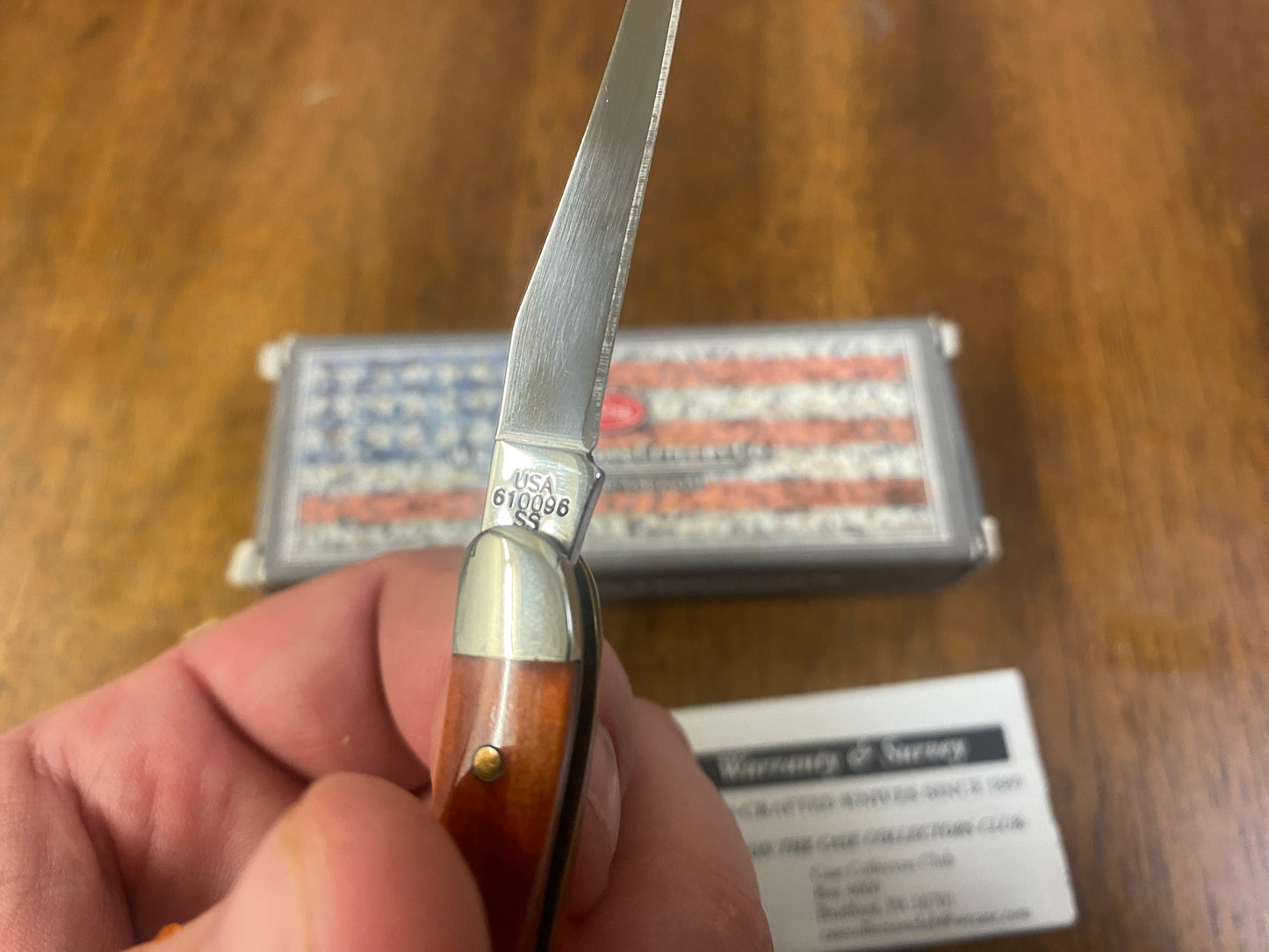 2012 Case XX Tiny Toothpick Pocket Knife