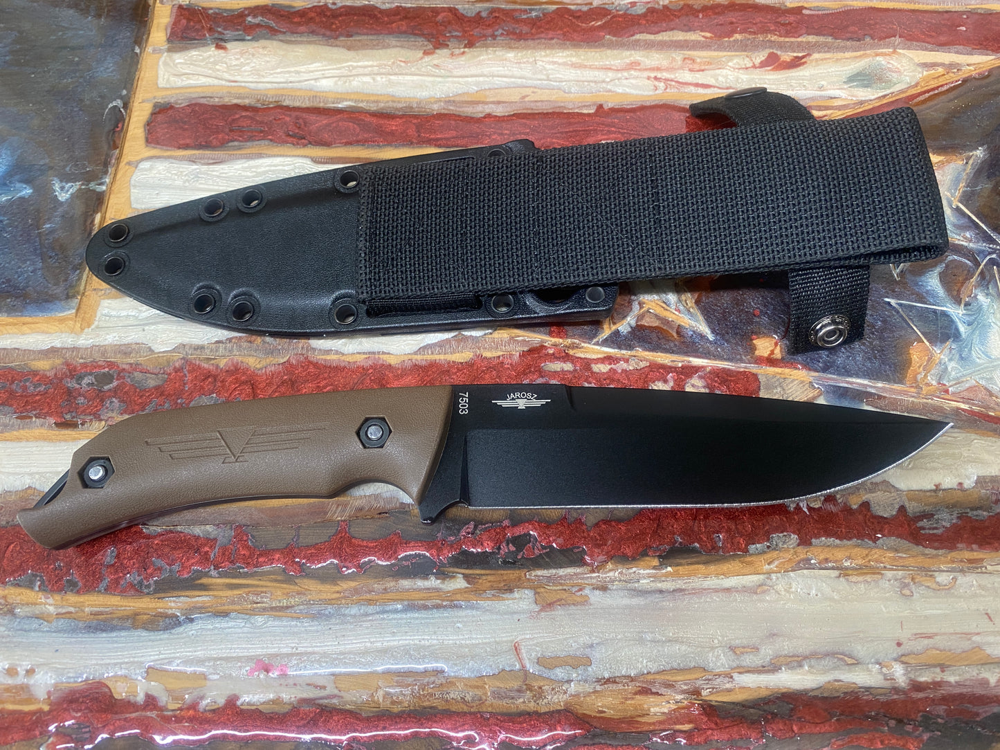 Ka-Bar Jarosz Turok Sheath knife