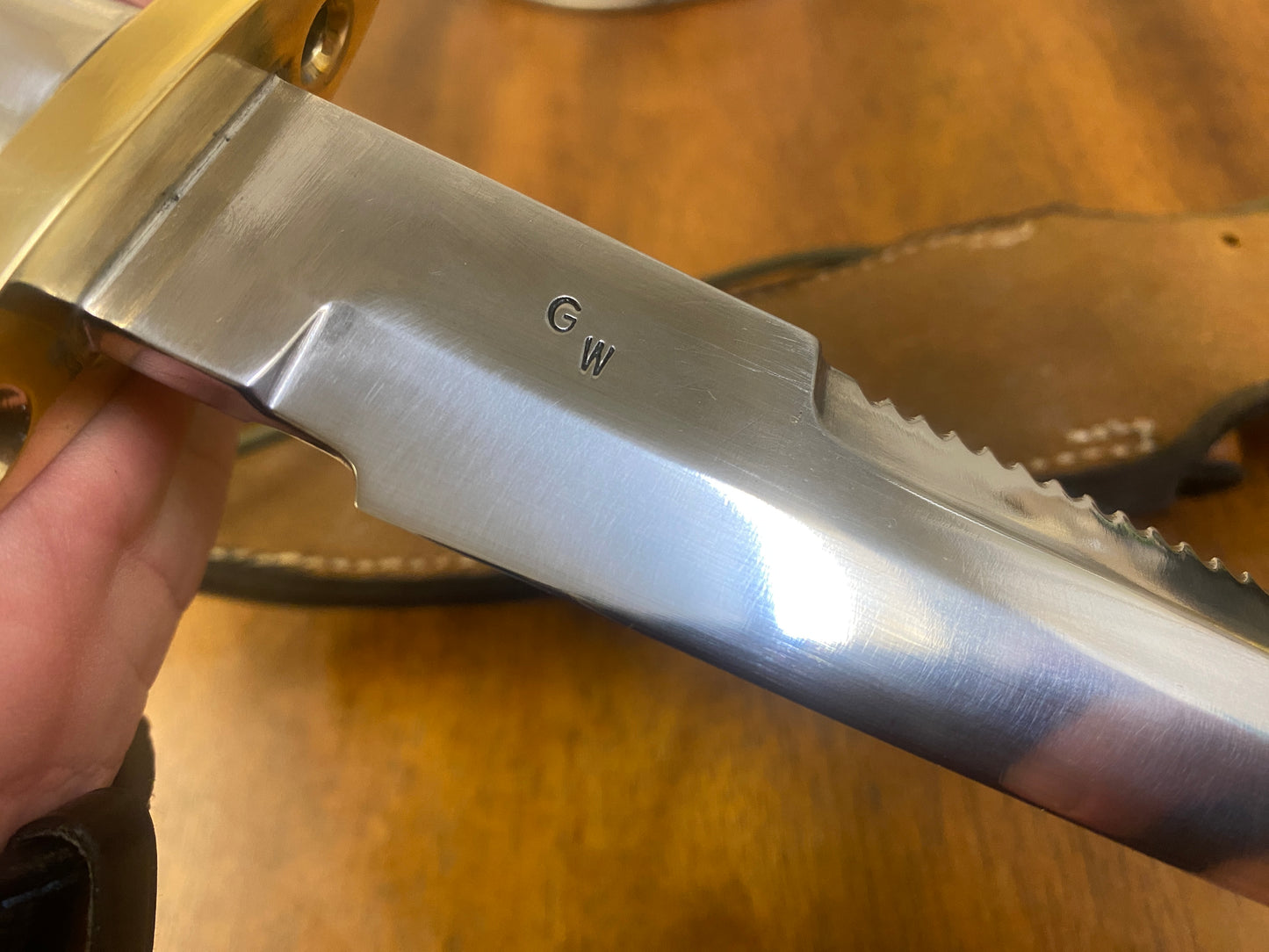 Greg Wall Randall Style Model 18 Sheath Knife #76