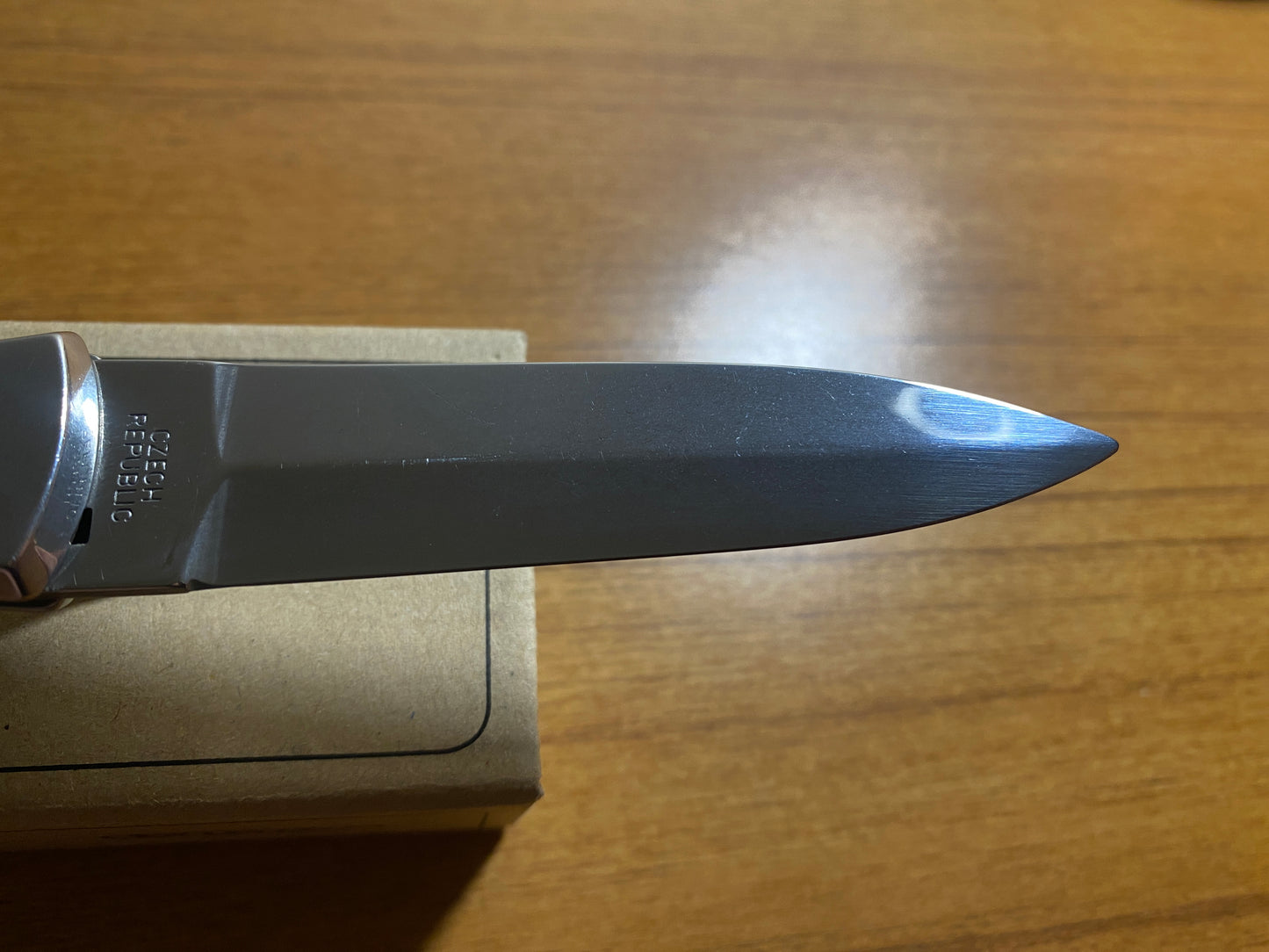 Mikov Predator automatic pocket knife