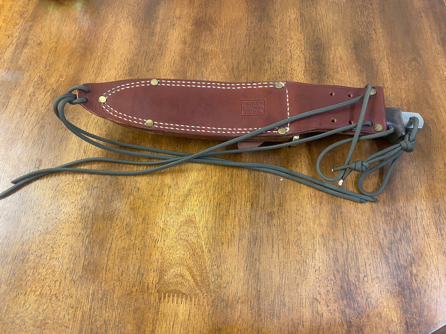 Greg Wall Model 14 style Fighter Sheath Knife #131