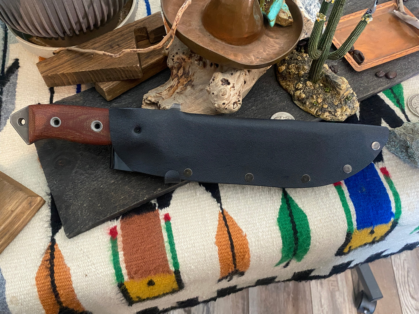 Vintage Cook Dawson Desert Strike Sheath Knife