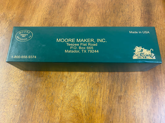 Moore 3101GH Yellow Delrin Gut Hook Sheath knife