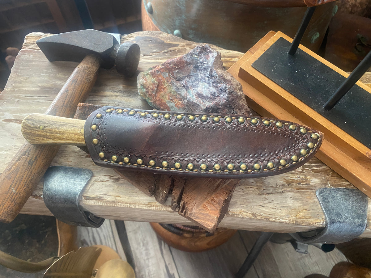 Custom Fred J. Fortier Sheath Knife