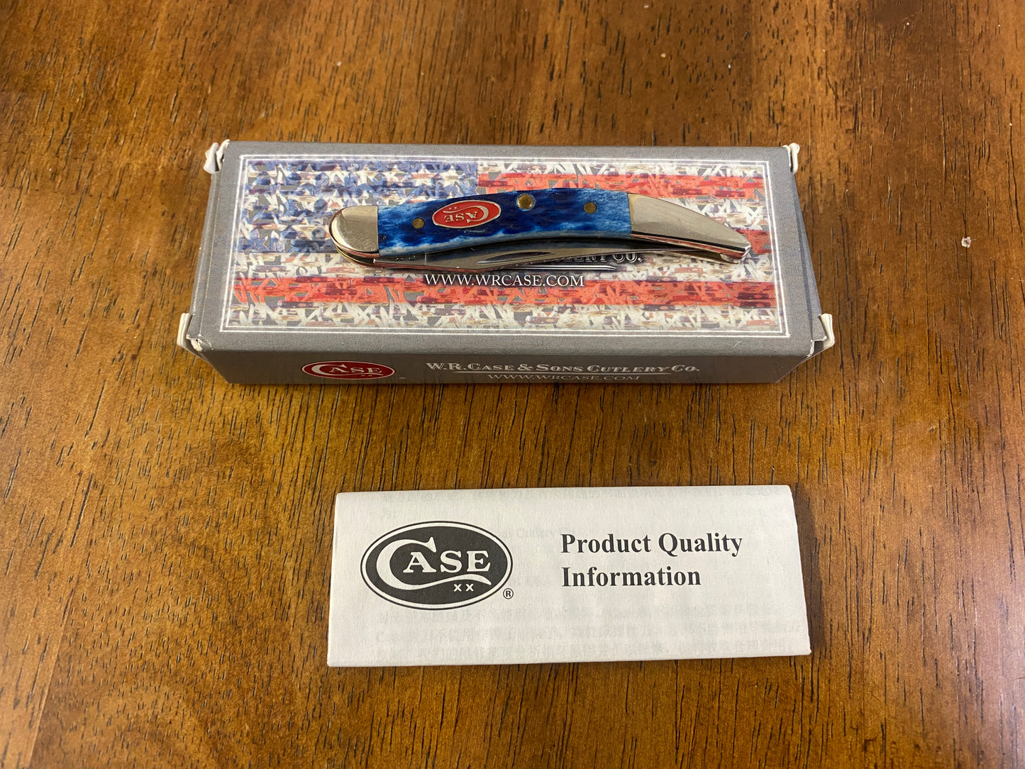 2012 Case XX Navy Blue Tinytoothpick Pocket Knife