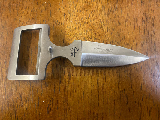 Discontinue Bowen USA Belt Buckle Dagger knife