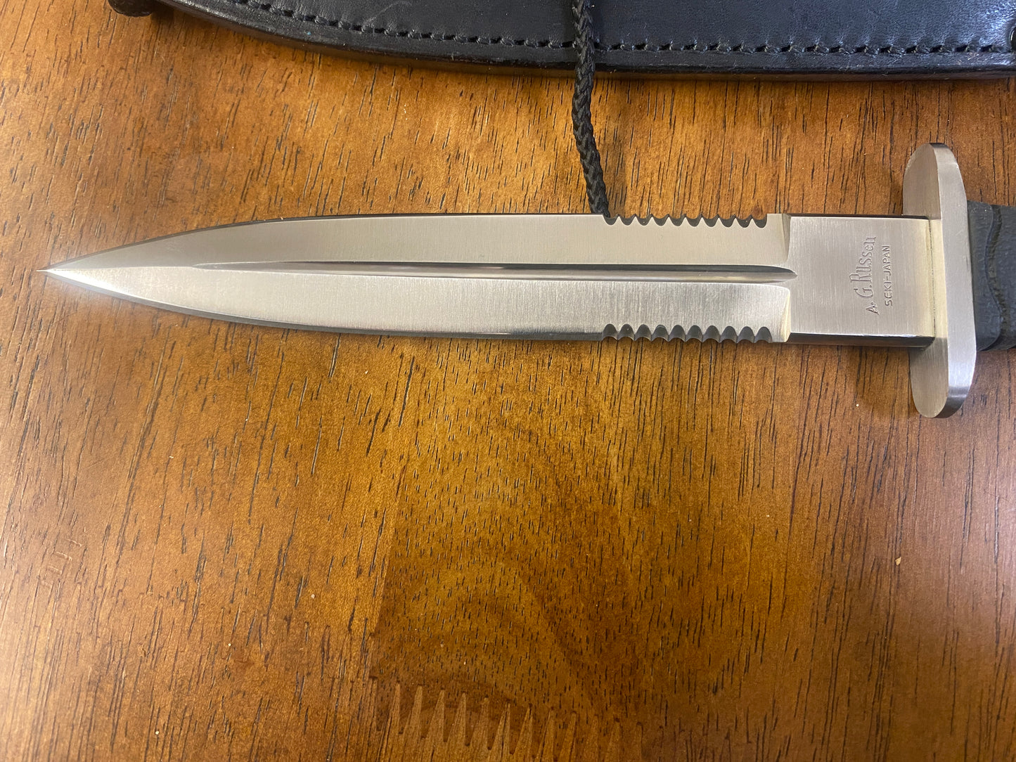 A.G. Russell Combat Dagger Sheath Knife