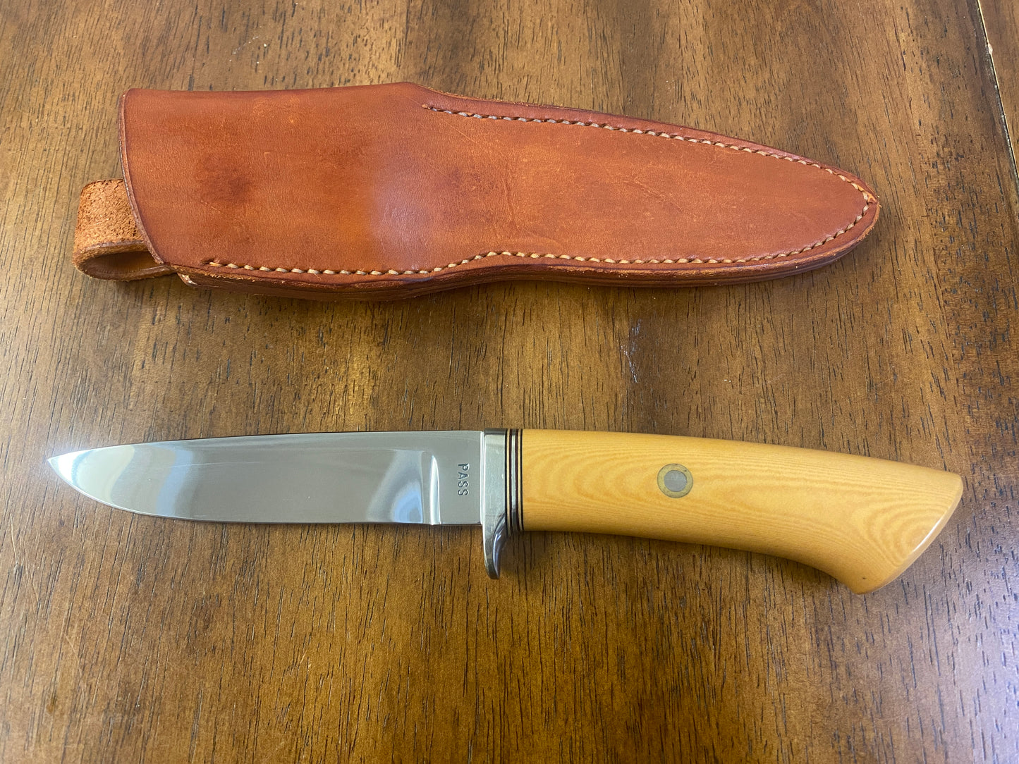 Custom William Calvin Pass Sheath knife