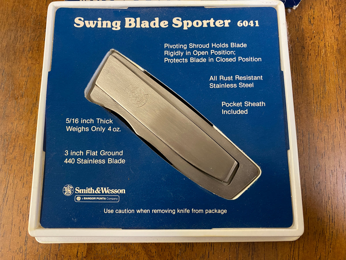 Smith & Wesson Swing Blade Sporter 6041 Pocket Knife
