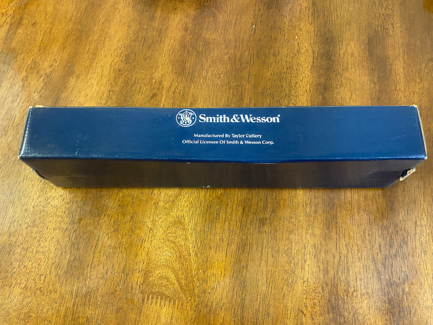 First production Run Smith & Wesson SW-1 Custom Stag Sheath Knife #141