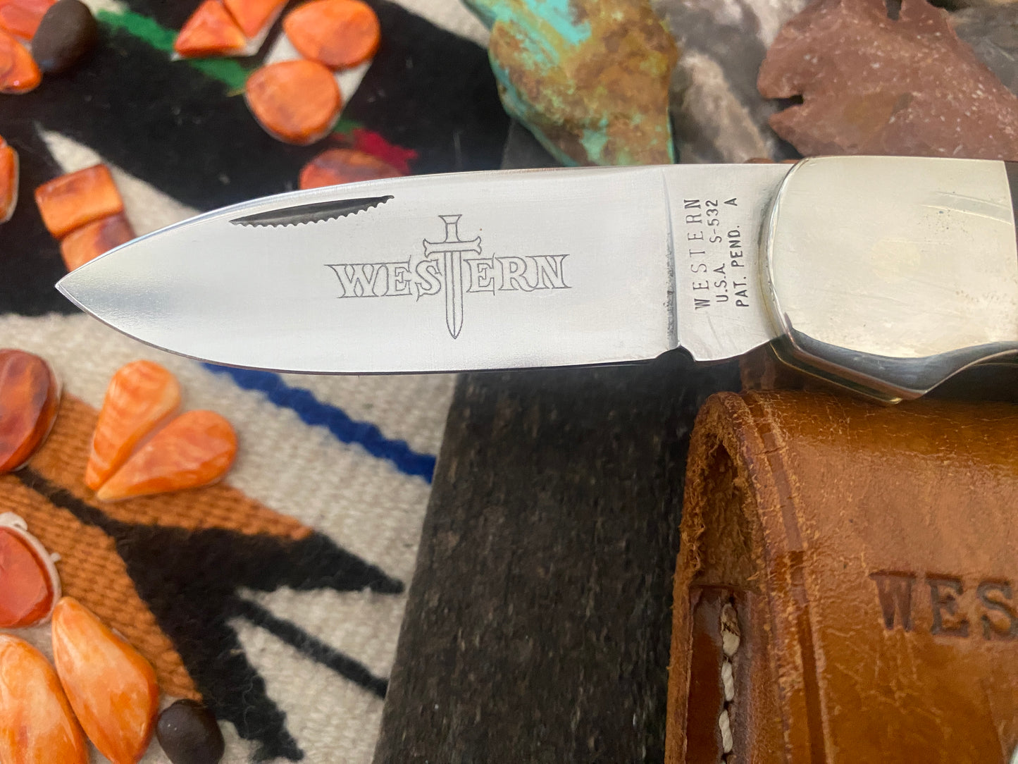 Vintage Western S-532 Pocket Knife